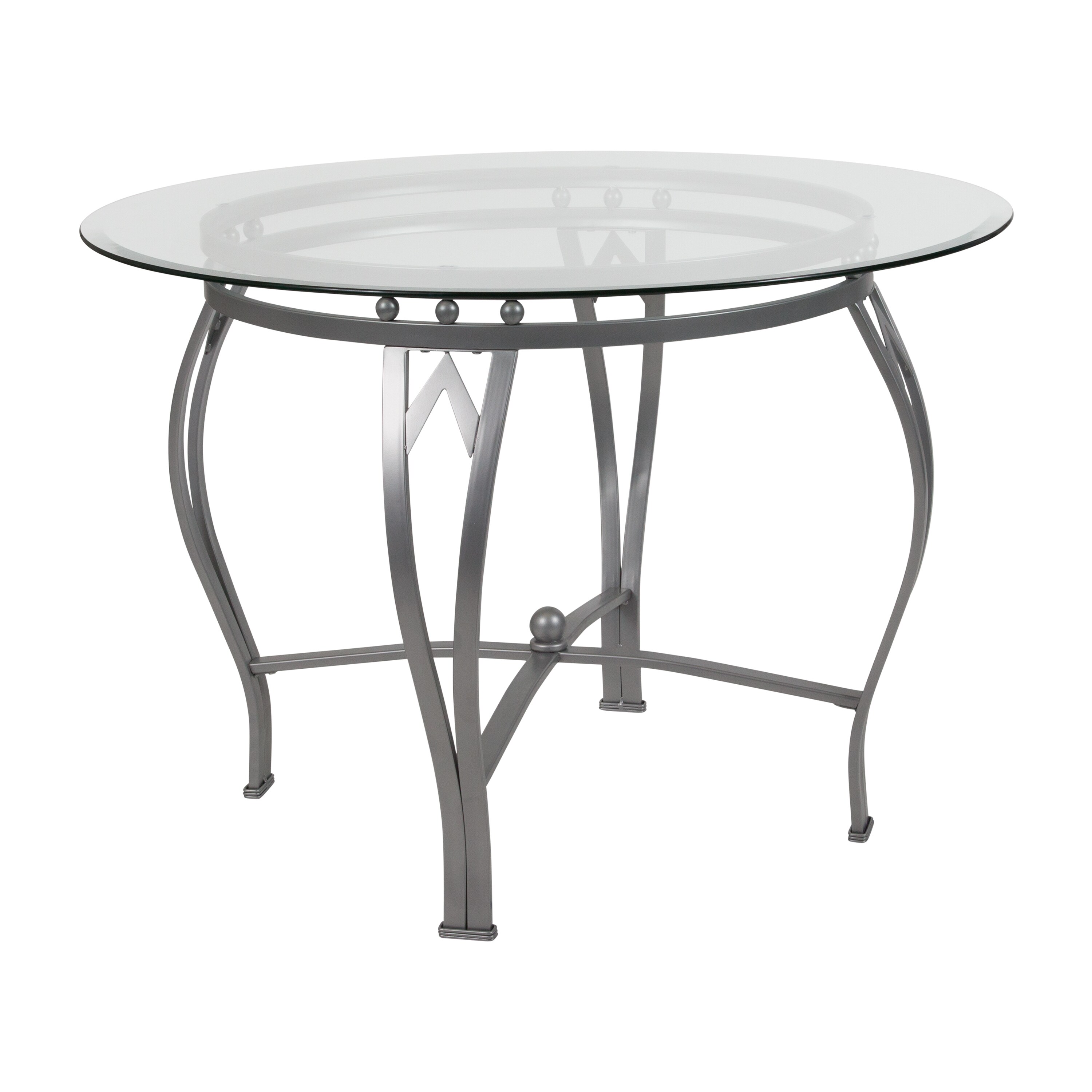 Clear Tempered Glass Round Table Top Protective Cover for Home Kitchen Tables