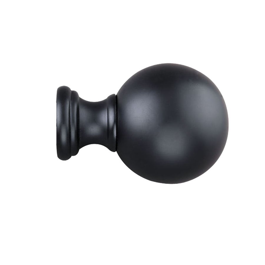 Dia ABS Modern Finial in Matte Black Home Decorators Collection 1 in 