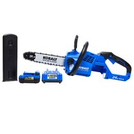 24-Volt 12-in Brushless Cordless Electric Chainsaw 4 Ah (Battery & Charger Included)