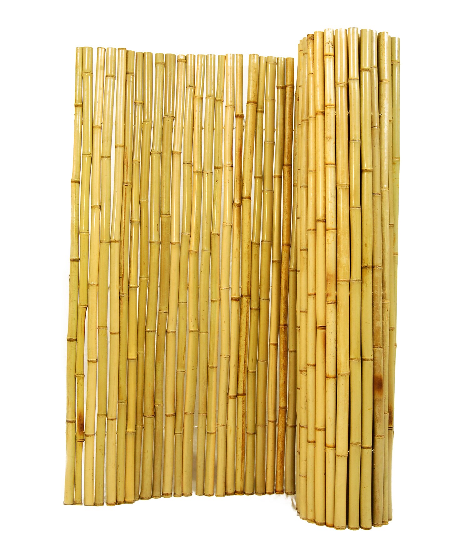 Bamboo Yellow Fence Privacy Screen PVC Windscreen Shade Panel Garden/Balco 