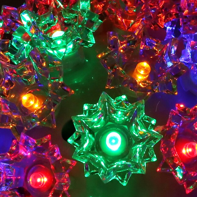 Sunnydaze Decor 50-Count 0.42-ft Multicolor LED Plug-In Christmas String  Lights in the Christmas String Lights department at Lowes.com