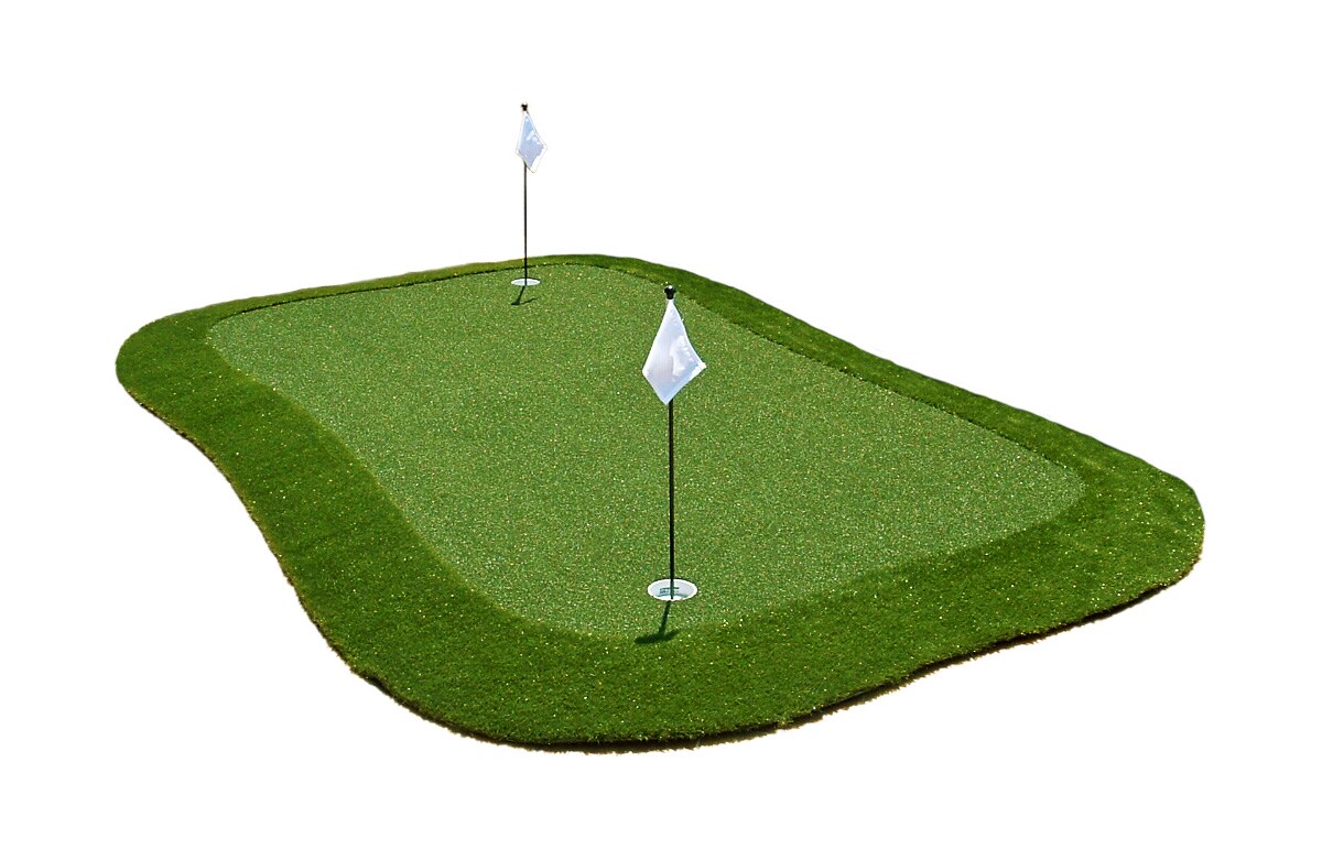 Detroit Lions Golf Retro Putting Green Mat