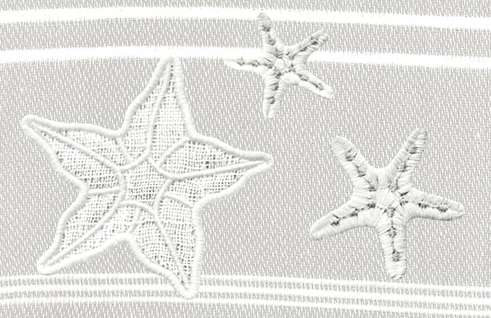 Grey Linum Home Textiles Lucky Starfish Pestemal Beach Towel