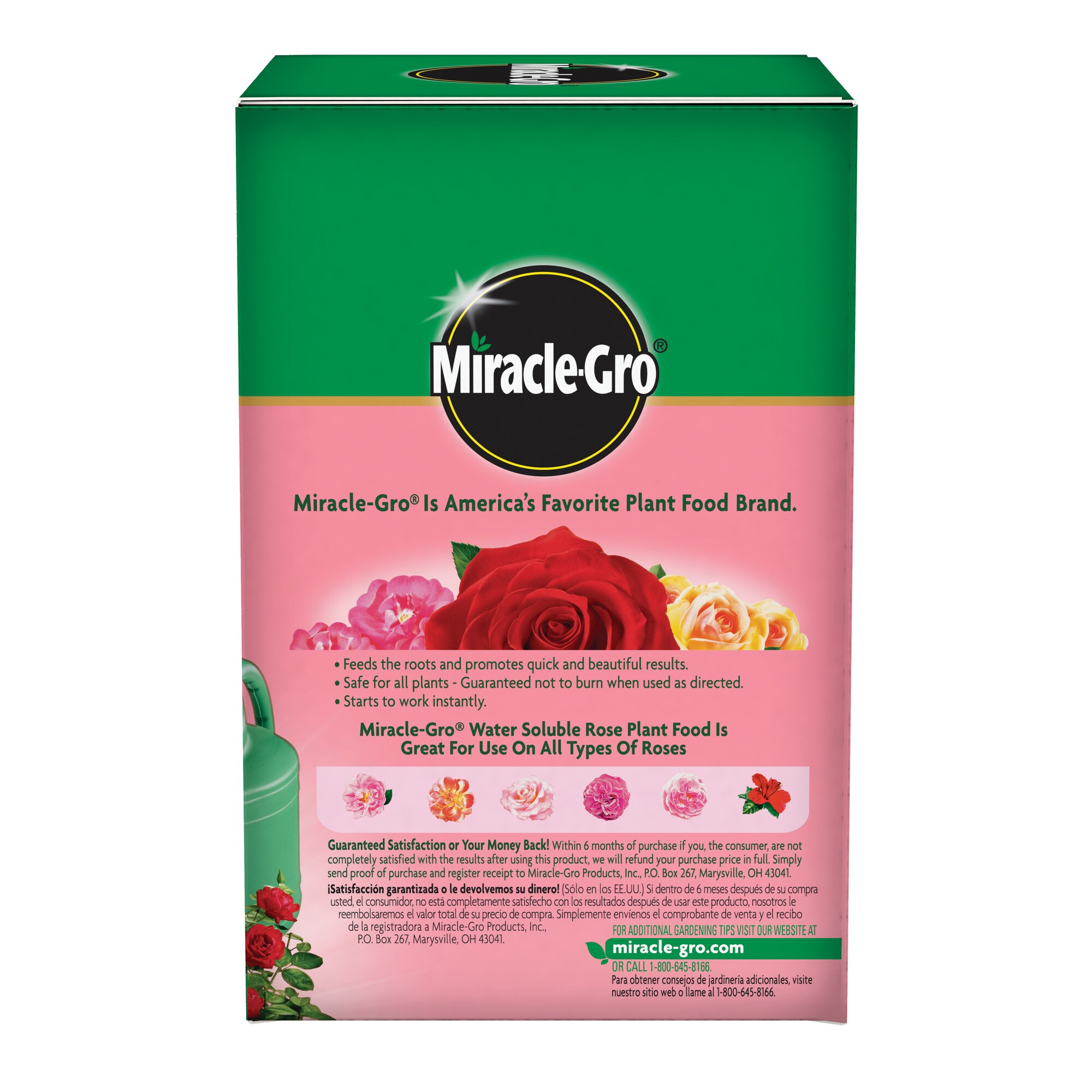 1.5-pound miracle gro plant food for roses 