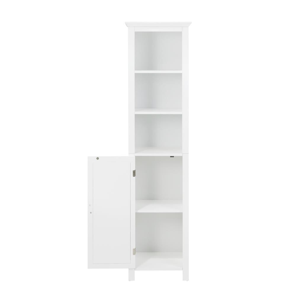 Bathroom Unit slimline storage white 2 draws 3 shelves Quality painted MDF 