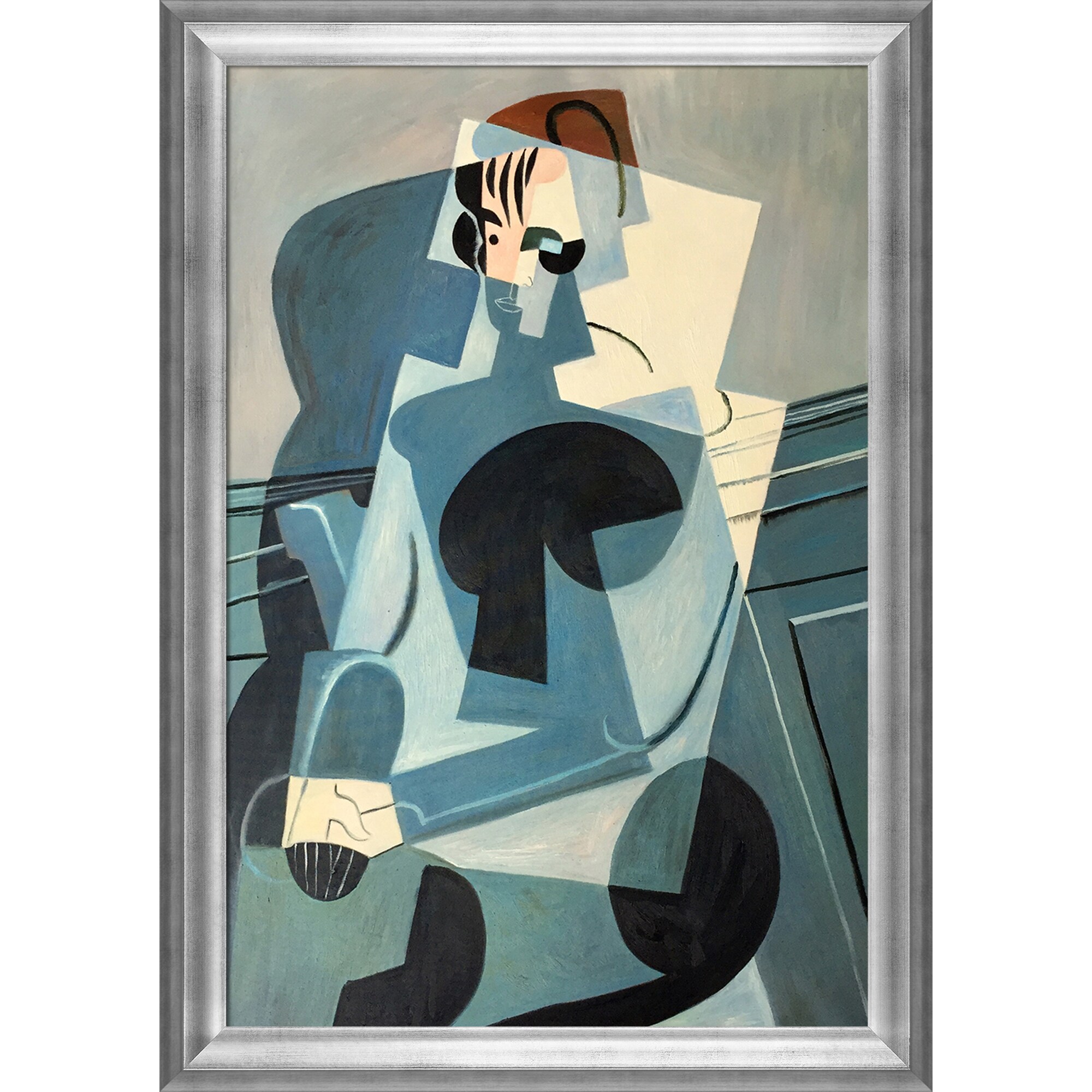 JUAN GRIS RETRATO DE JOSETTE アートポスター www.krzysztofbialy.com