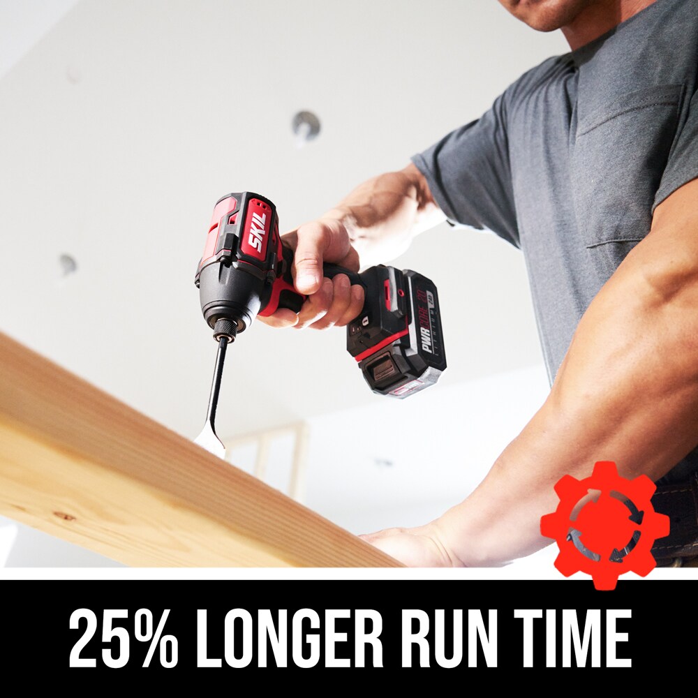Cordless Impact Driver Kit for sale online SKIL ID573902 PWRCORE 20 20v Lithium-ion Hex 1/4 In 