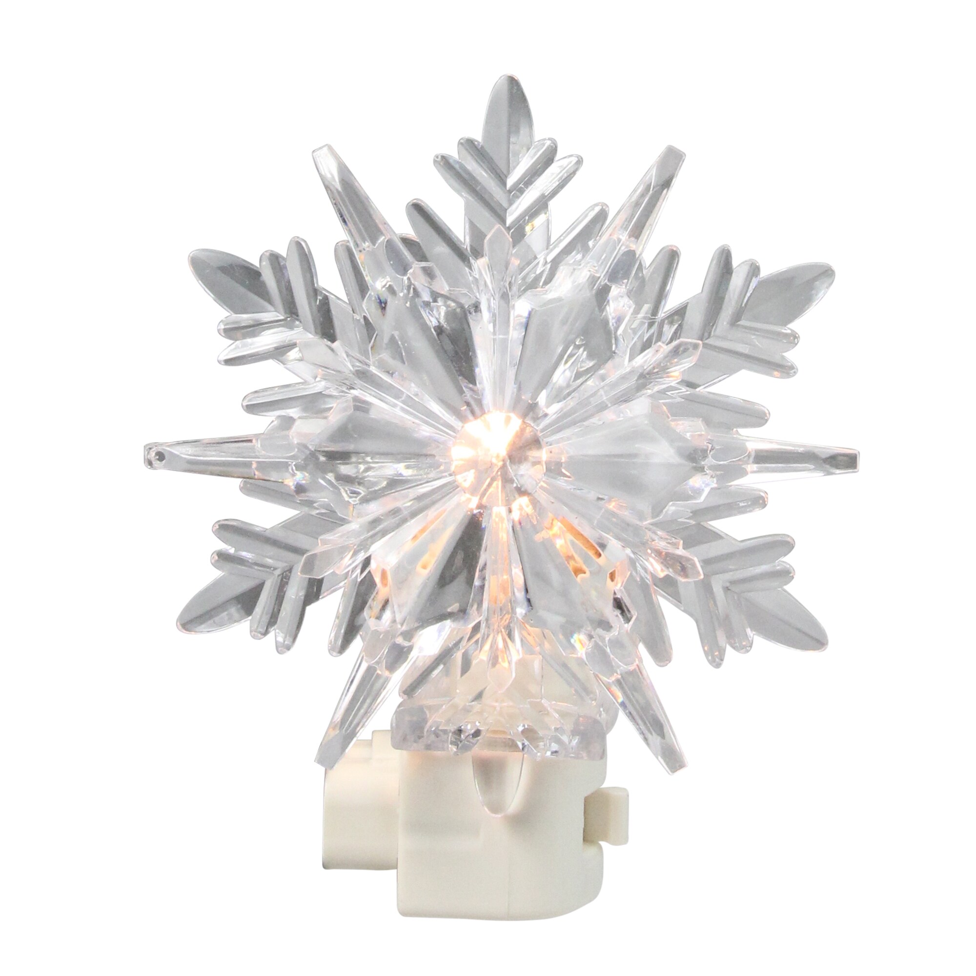 snowflake night light