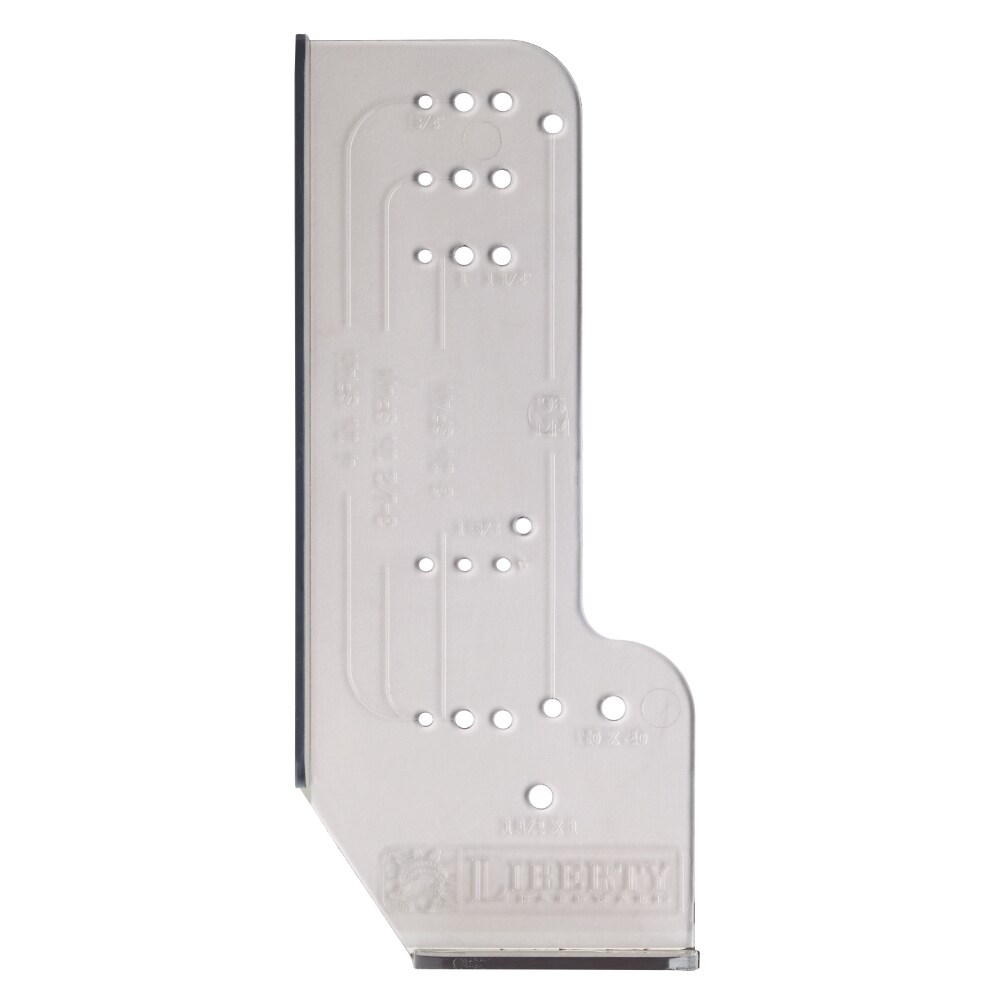 Liberty Silver Mounting Template In The Cabinet Hardware Accessories 