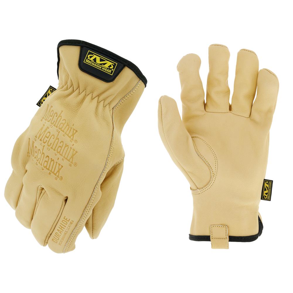 for sale online Mechanix Wear Durahide FastFit Leather Work Gloves medium Brown 