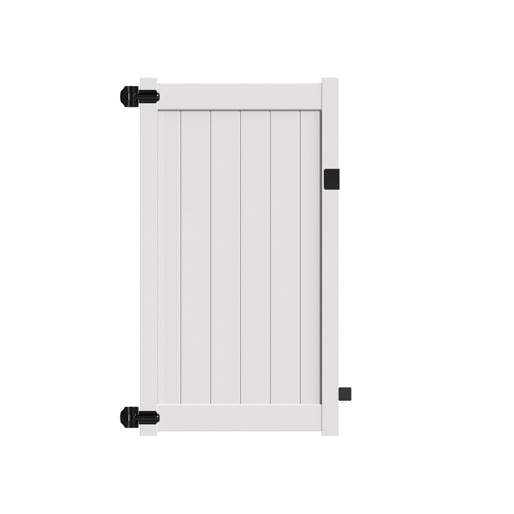 Gate Stop for Wood and Vinyl Gates TCGS1 WHITE 