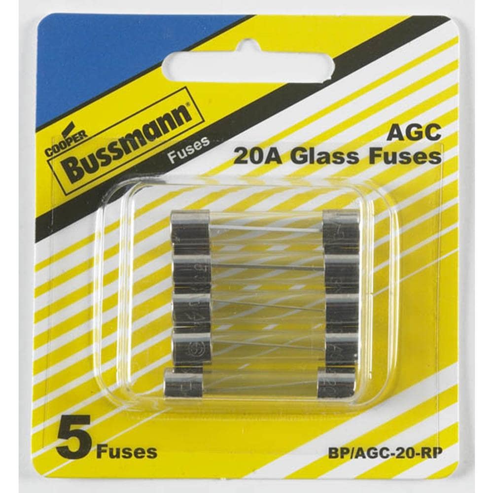 100Pcs/Box 5*20mm 20A 250V Fuses 20 Amp Glass Tube Fast-Blow Fuse ESHH 