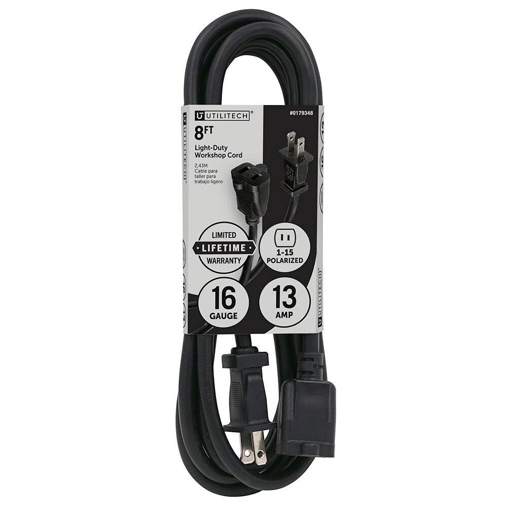 PLUG Fix your Extension cord Electric cord 2 prong polarized Power Cord 