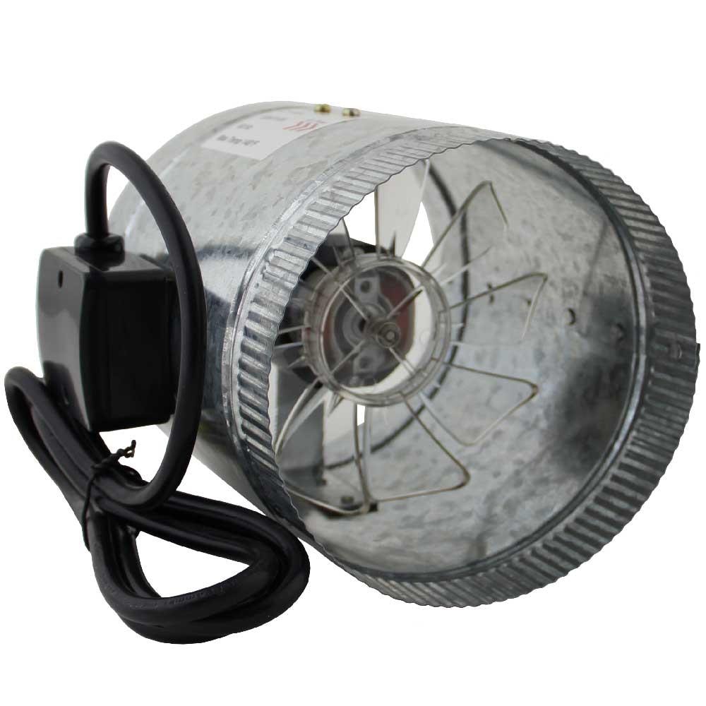 iPower ETL Certified Booster Fan Inline Exhaust Blower for Ducting Vent Cooling