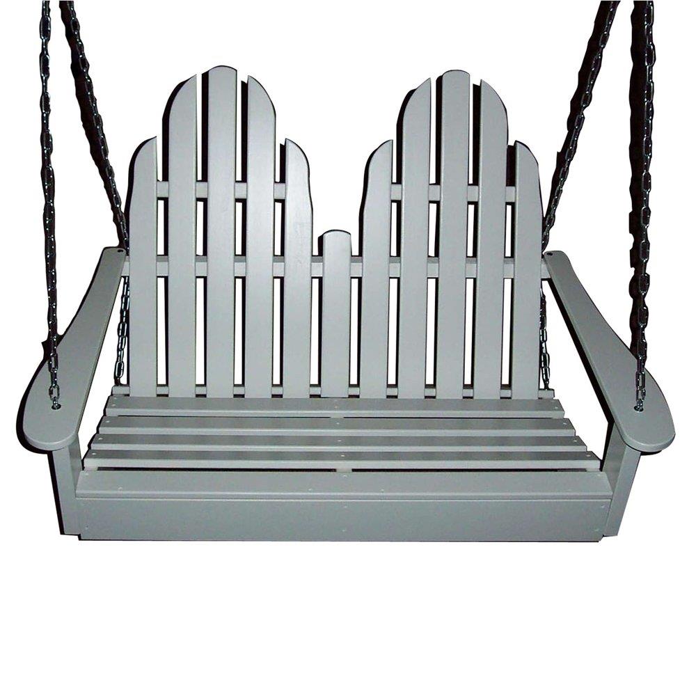 white porch glider