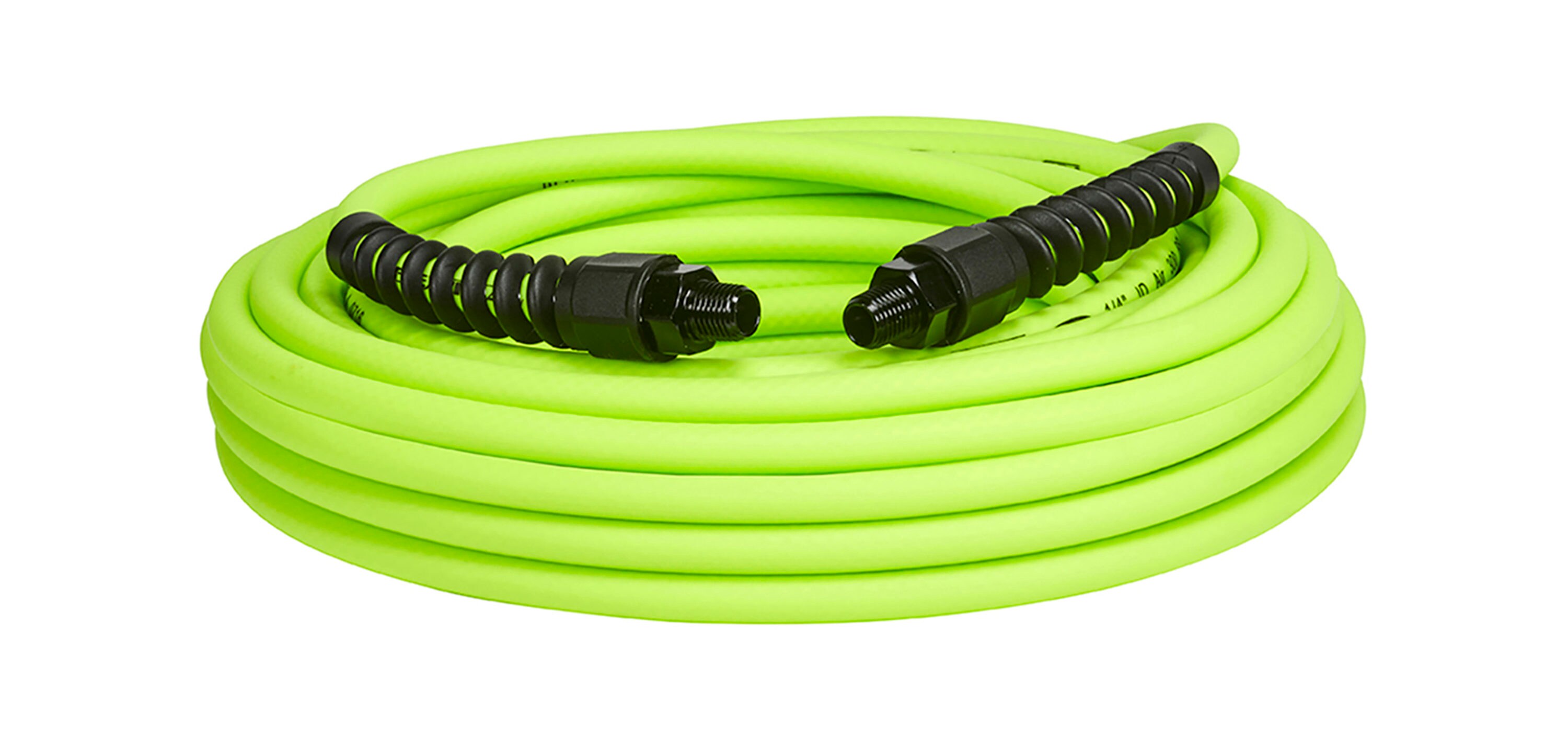 Hybrid, Heavy Duty MNPT Fittings 1/4 In Lightweight Details about   Air Hose X 50 Ft 