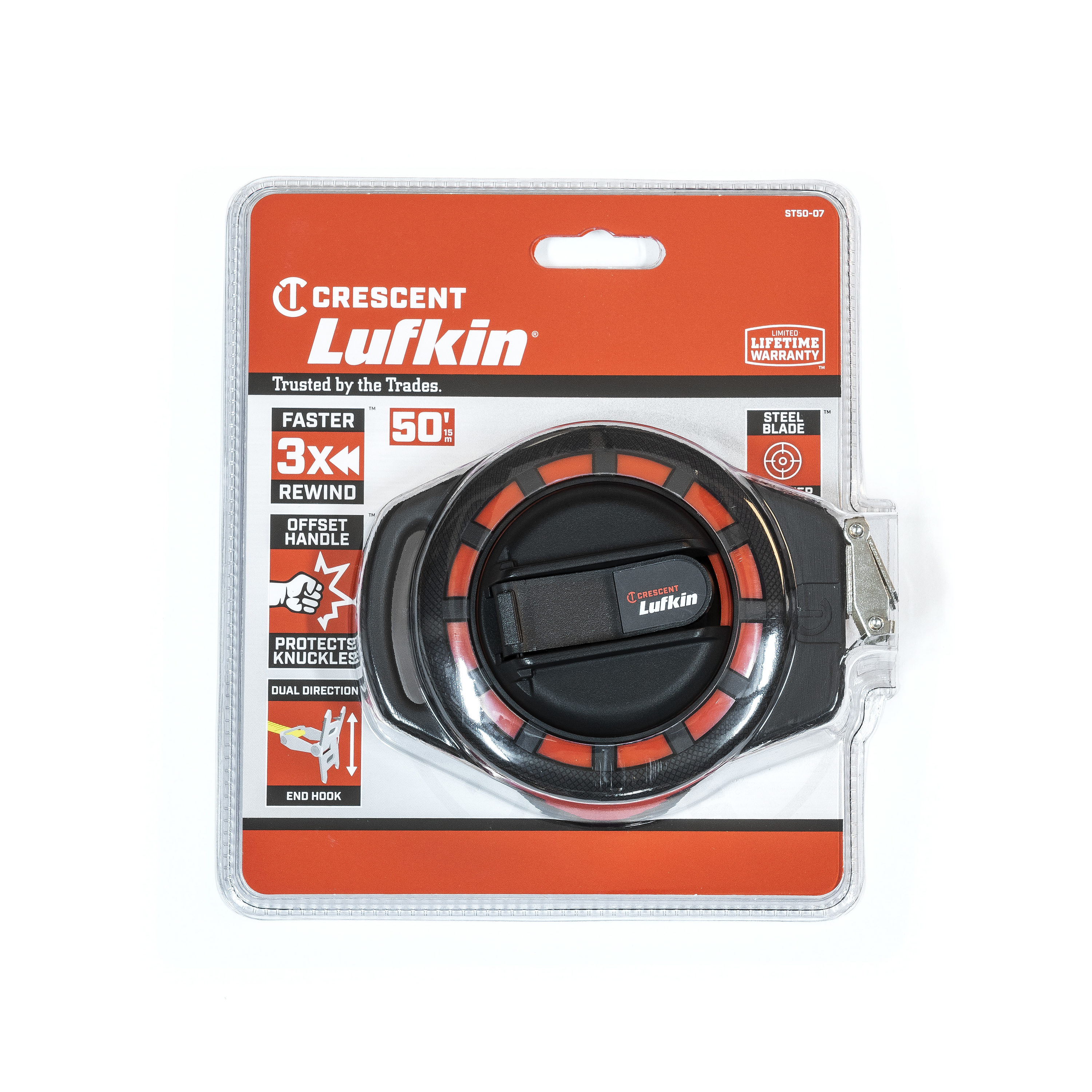 Lufkin RHYT50 Speedwinder Tape Refill Yellow Clad 3/8" x 50' #45817 NEW 