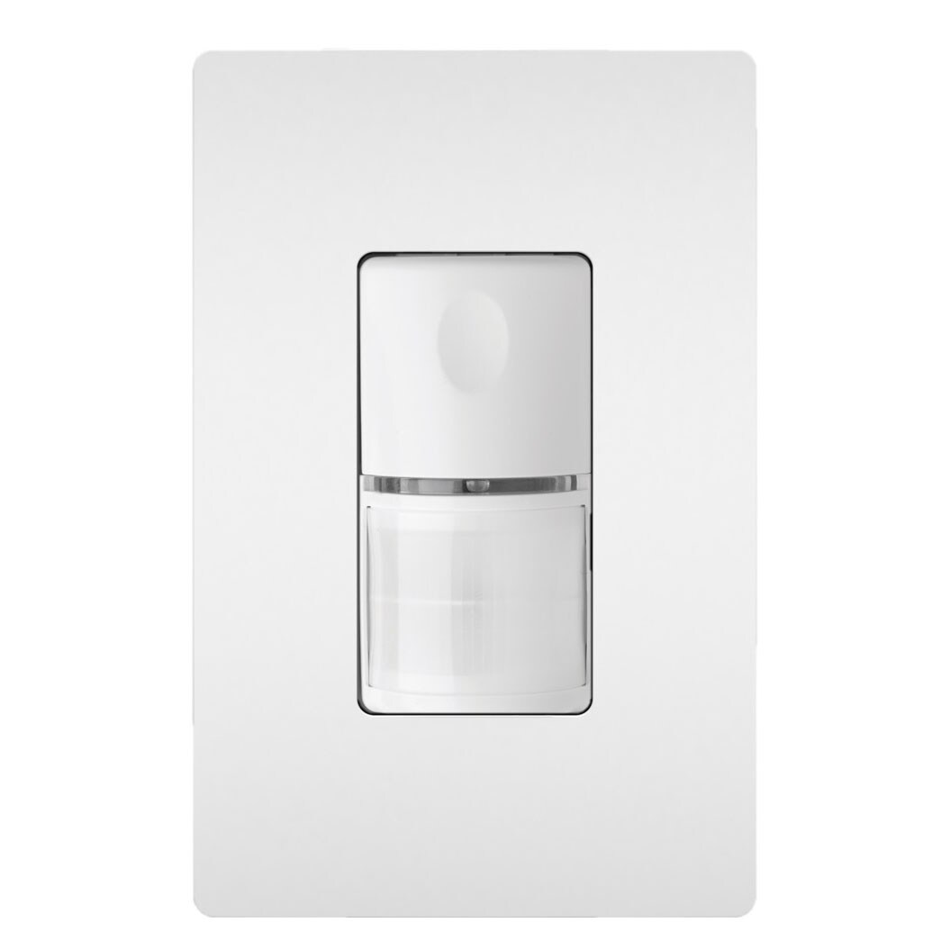 Legrand SinglepoleAmp Occupancy Motion Sensor Light Switch, White in