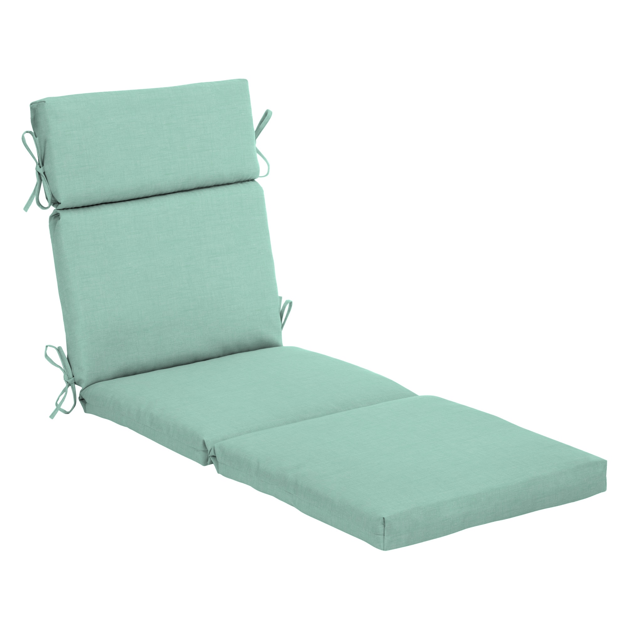 Blue Water Resistant 4 Part Lounger Cushion Pad ONLY *Lounger not included*