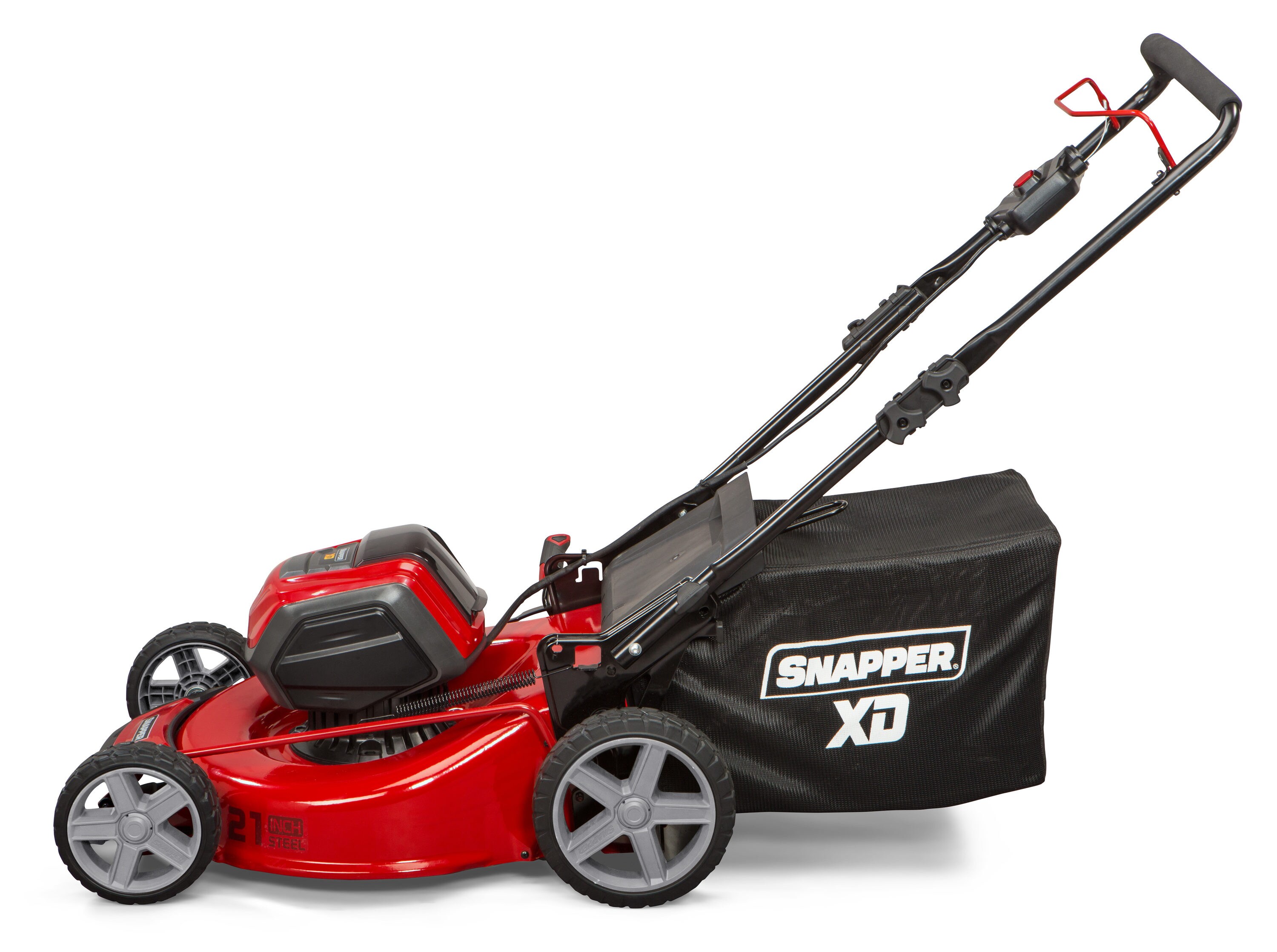 Snapper 1696777 XD 82 Volt 21 Inch Electric Cordless Walk Behind Lawn Mower Red for sale online 
