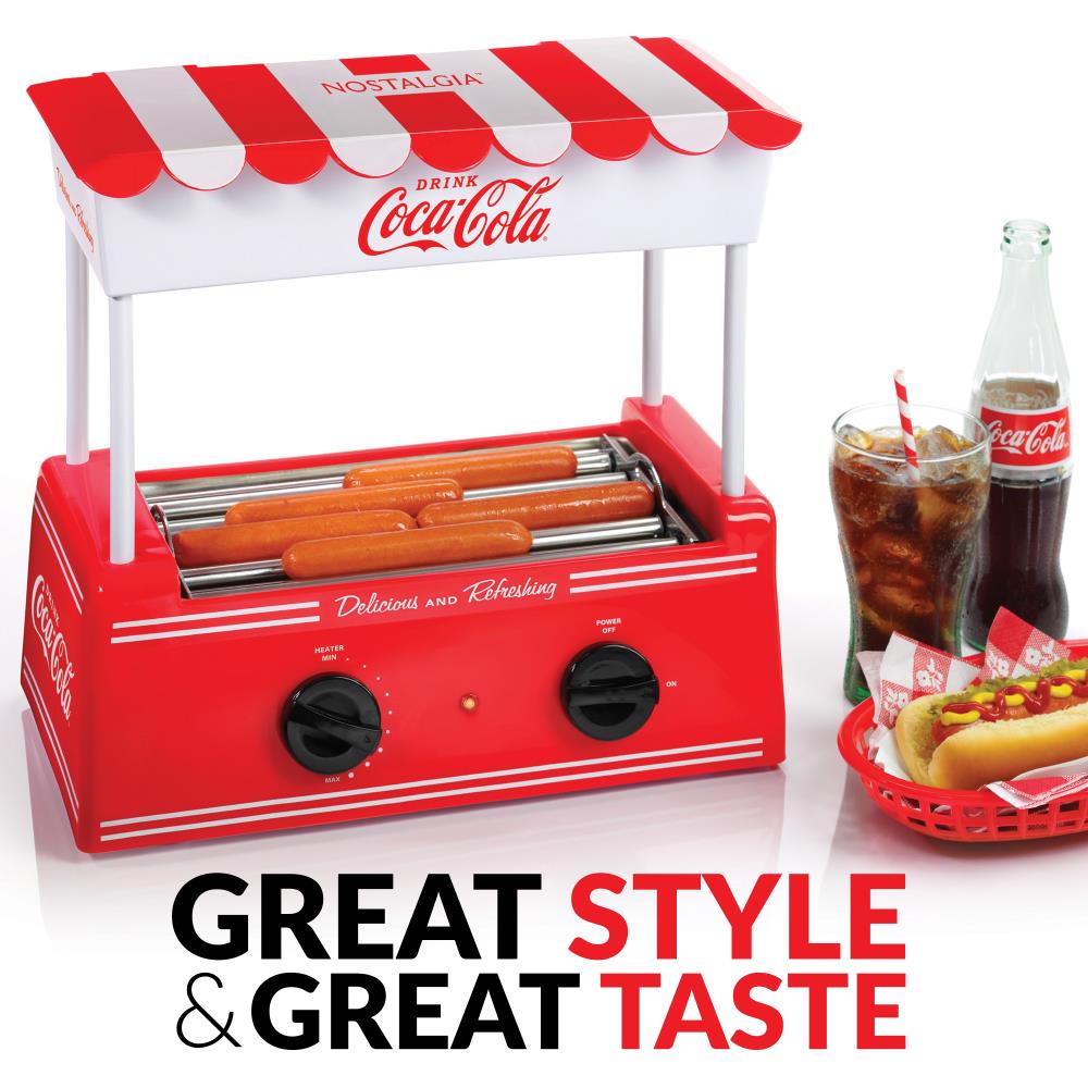 Royal Catering Hot Dog Grill Hot Dog Maschine Hot Dog Maker 9 Rollen, Platz für 16 Würstchen, 1.800 W, 2 Heizzonen, Edelstahl silber