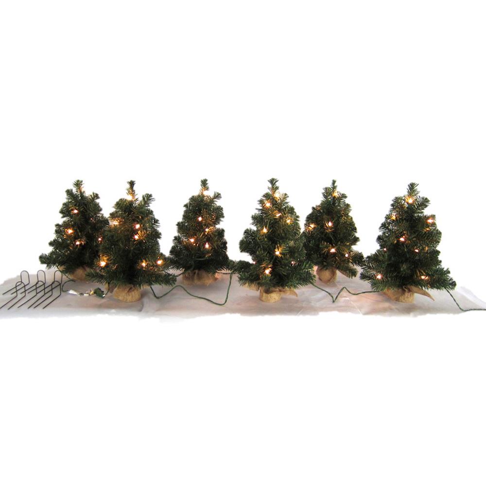 2020 New Year Christmas Tree Light LED Lamp 3D Decoration Glowing Mini Small 