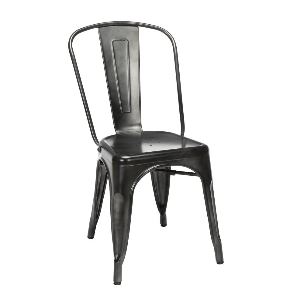 Ofm Set Of 4 161 Collection Traditional Dining Side Chair Metal Frame In The Dining Chairs Department At Lowes Com