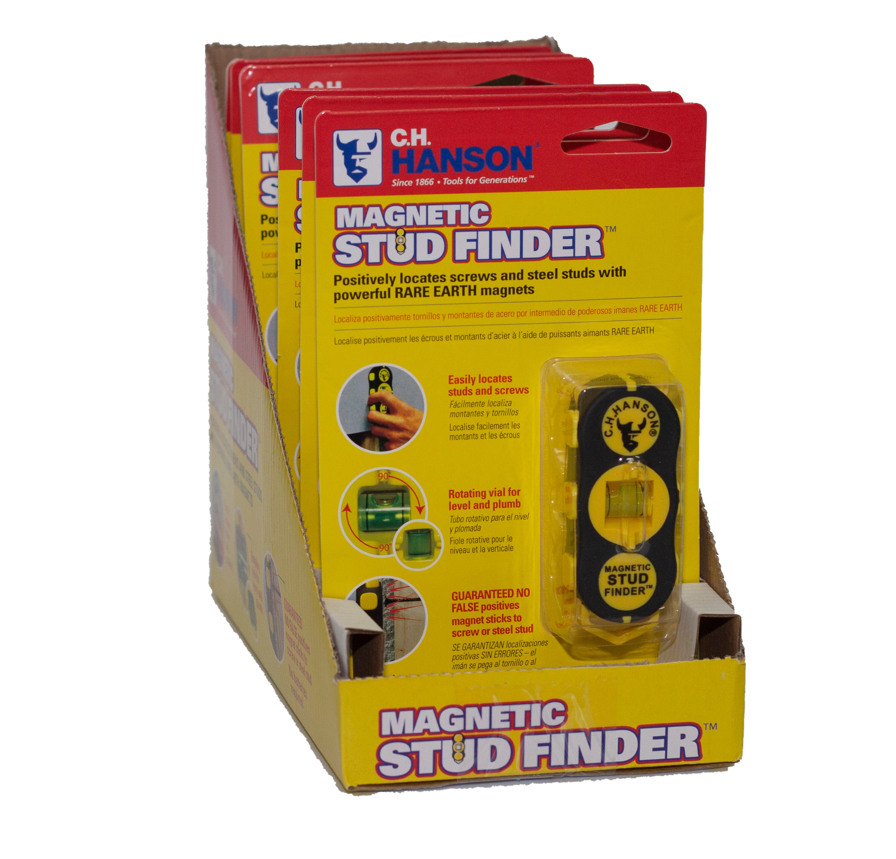 CH Hanson 03040 Magnetic Stud Finder 