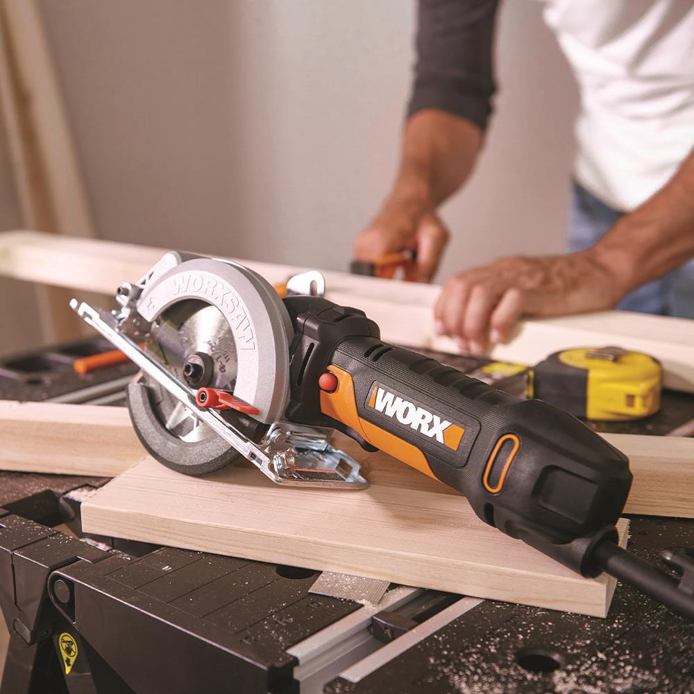 Details about   WORX WORXSAW 4-1/2" Compact Circular Saw WX429L 