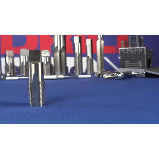 Drill America 2-in-11-1/2 Npt 7-Flute Carbon Steel Tap in the Taps  department at Lowes.com