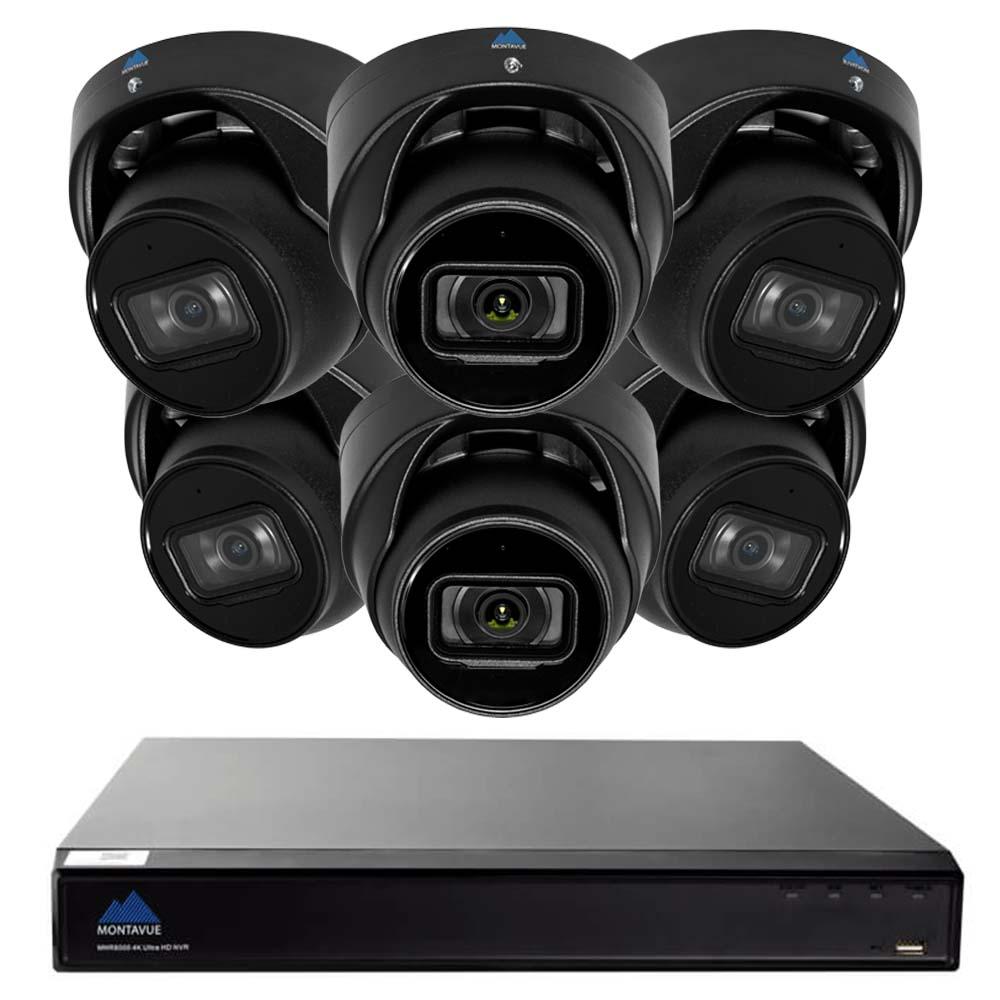 SPro 4 8 16 Channel HD 8MP 4K Night Vision CCTV DVR Home Security System Kit 