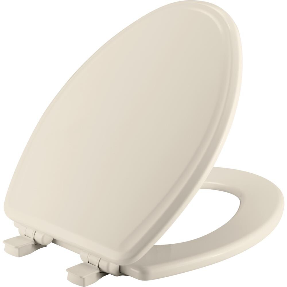 Church Plastic Round Slow-Close Toilet Seat Biscuit 7202SLOW 346 16.5" USA 