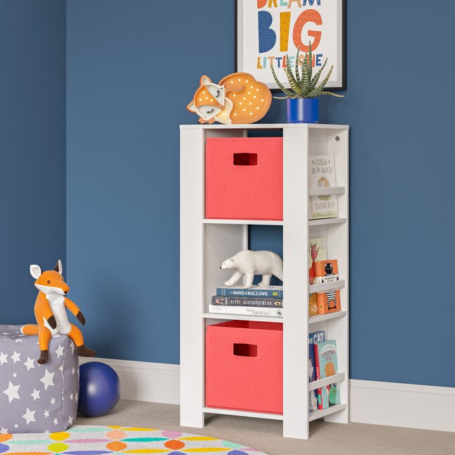 RiverRidge Home Book Nook Collection Kids Cubby Bookshelves Storage Tower White RiverRidge Home Book Nook Collection Kids Cubby Bookshelves Storage Tower White