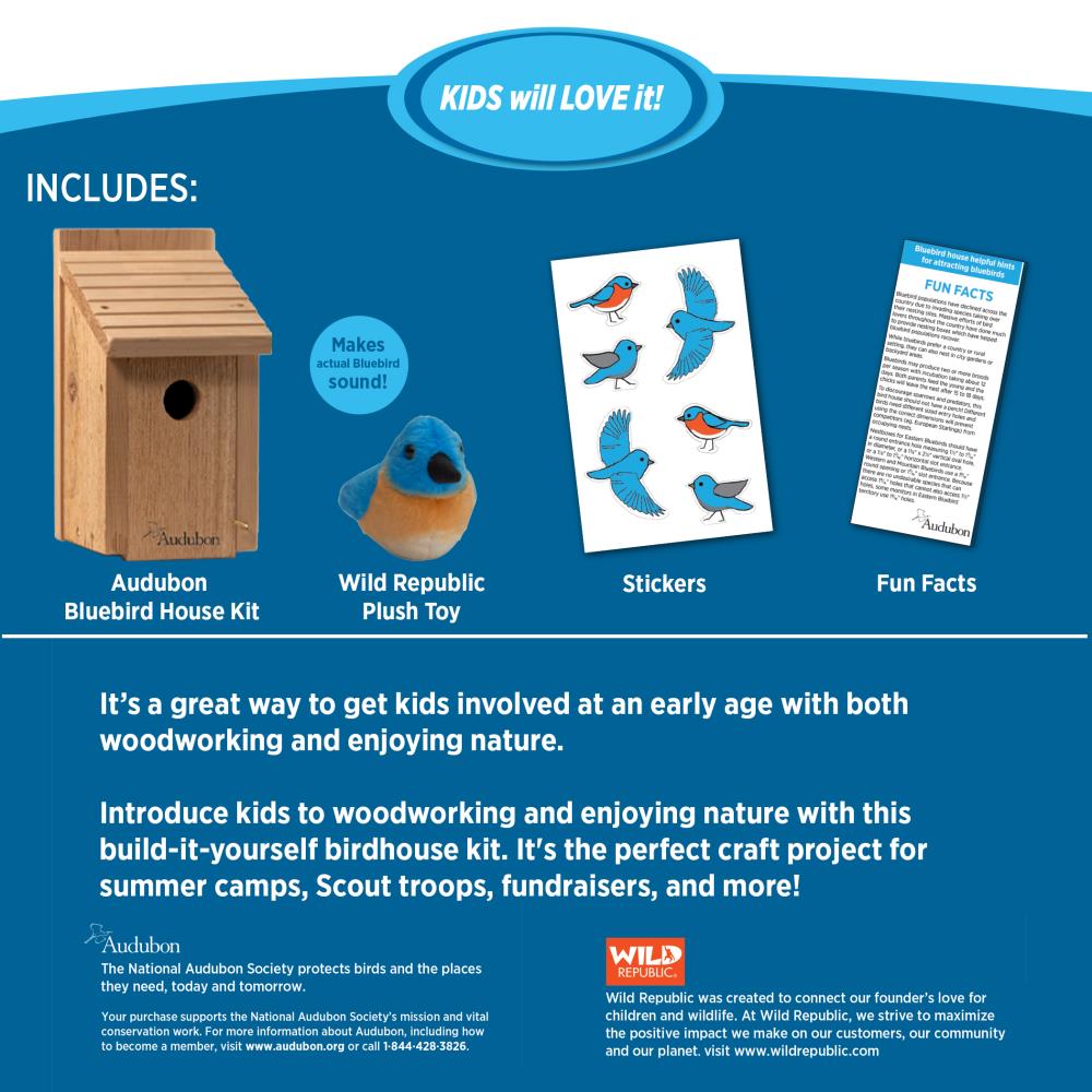 SUMMER CAMPS cedar SCOUT # 6 Build your own bluebird nesting box houses 