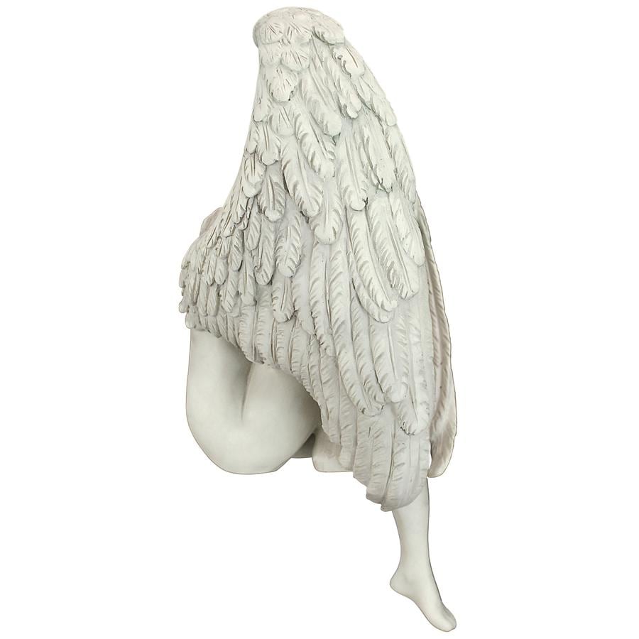 Design Toscano 14.5-in H x 9.5-in W Off-white Angels and Cherubs 