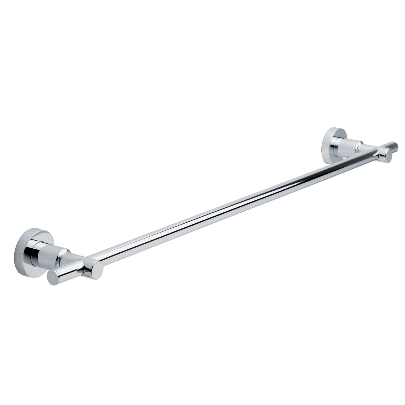 Delta Foundations 18-in Polished Chrome Wall Mount Single Towel Bar In The  Towel Bars Department At