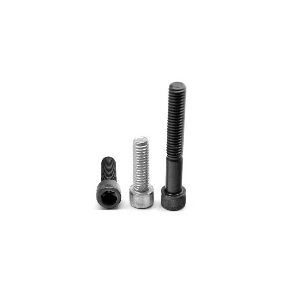 M4-0.70 x 5mm Socket Head Caps Screws 12.9 Alloy Steel Black Oxide DIN 912