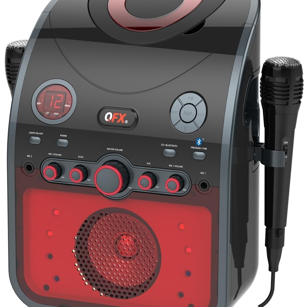 Naxa NKM-100 Bluetooth Portable Karaoke Party Machine 