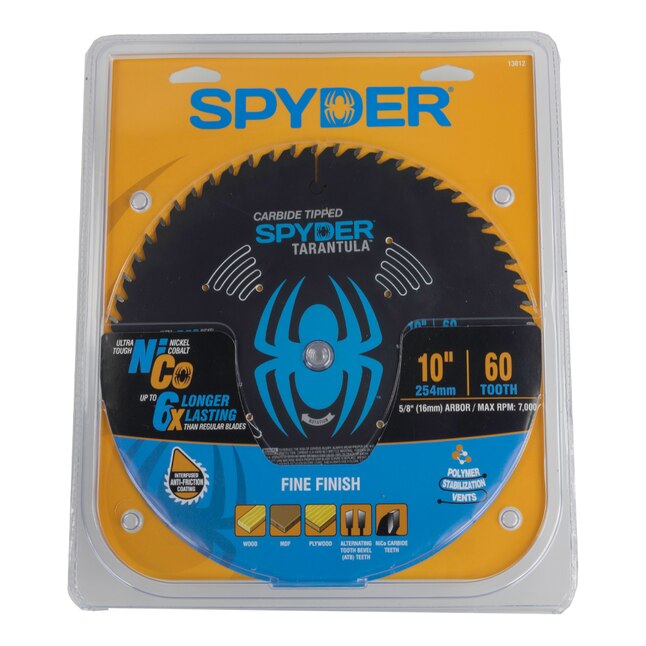 Spyder Fine 12-in 80-Tooth Tungsten Carbide-tipped Steel Miter Saw Blade|203