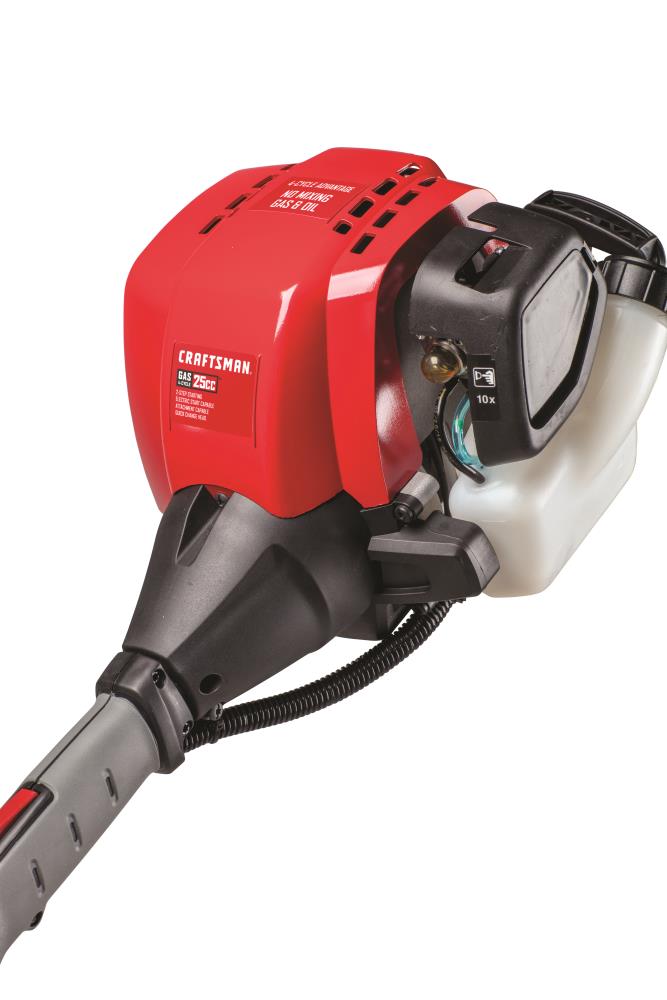 Craftsman Ws430 25 Cc 4 Cycle 18 In Straight Shaft Gas String Trimmer With Attachment Capable 3792