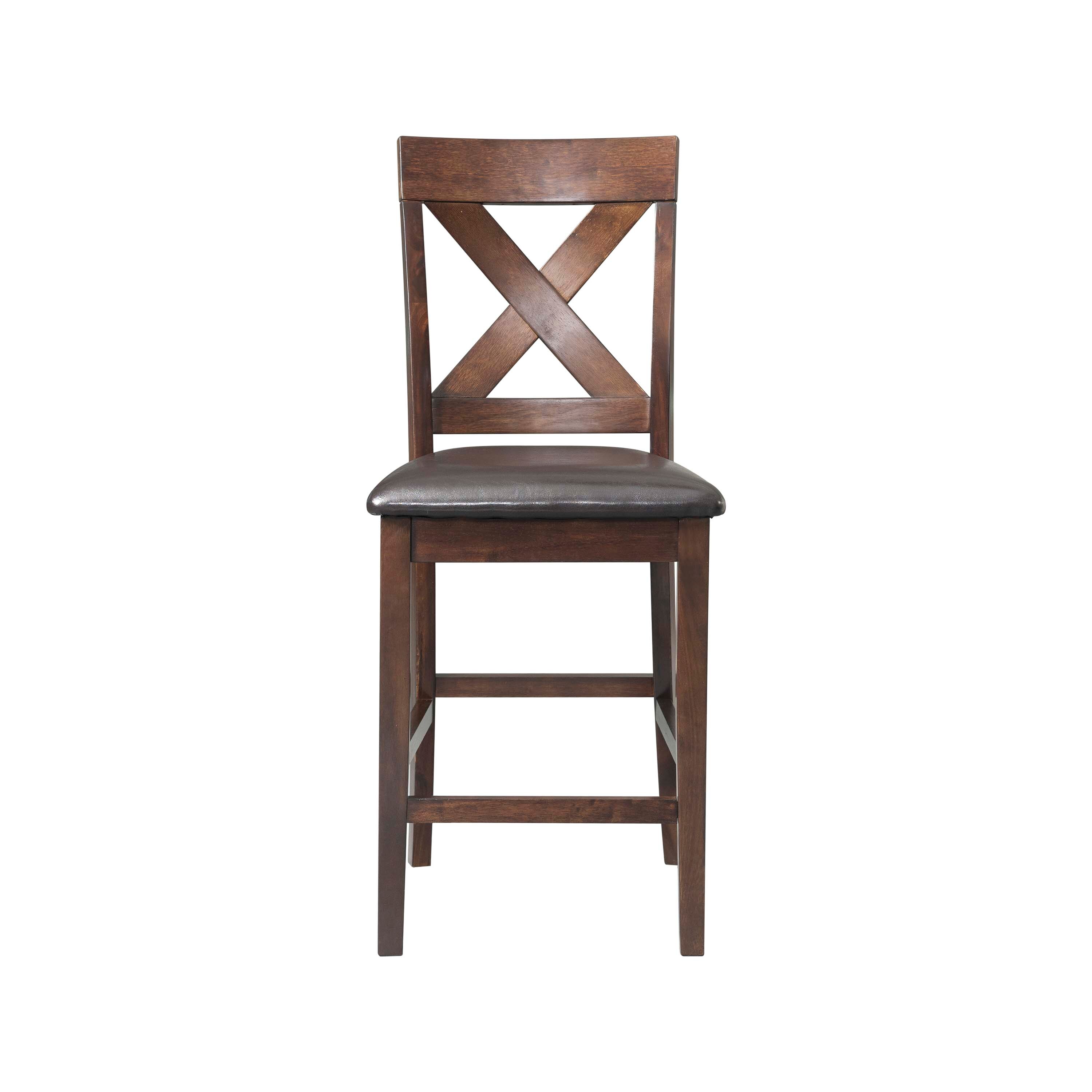 Picket House Furnishings Set 2 Alexa Faux Upholstered Dining Side Chair Frame) in the Dining Chairs department at