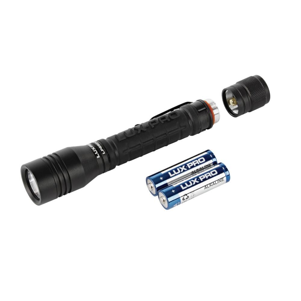 Mislabeled LUXPRO 250 Lumen CREE LED Tactical Pocket Flashlight LP290 Silver 