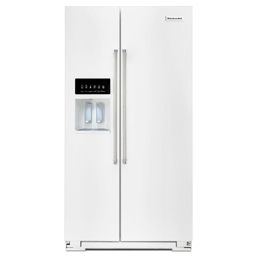 35+ Kitchenaid white side by side refrigerator krsf505ewh ideas in 2021 