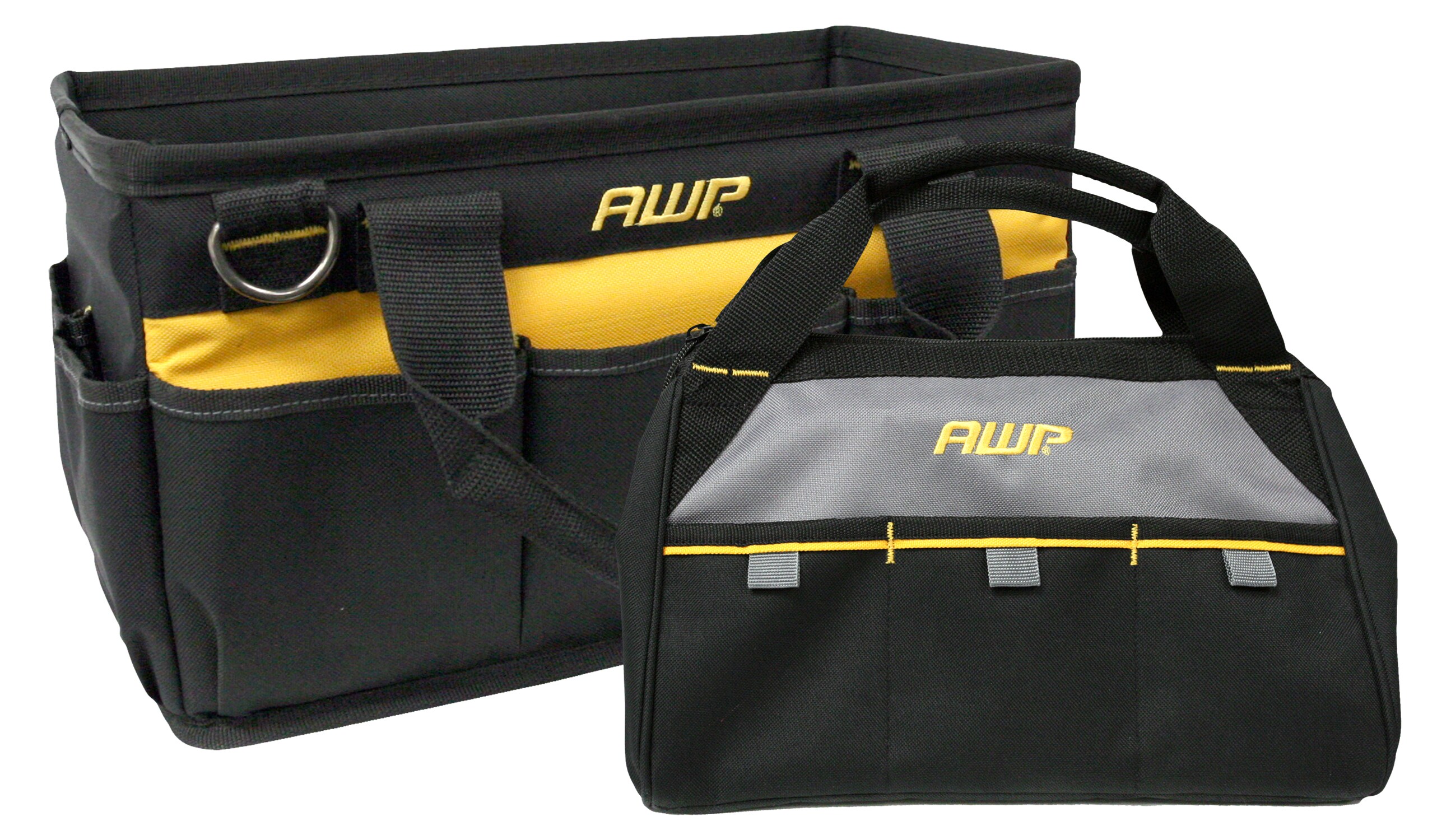 NEW AWP 15" x 12" x 8" 8-Pocket Carrying Handle Tool-Bag Box Tote Portable Case 