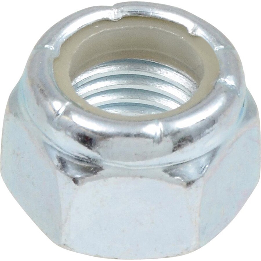 5/8"-11 Nylon Insert Hex Lock Nuts Grade 2 Zinc Plated Steel Qty 10 