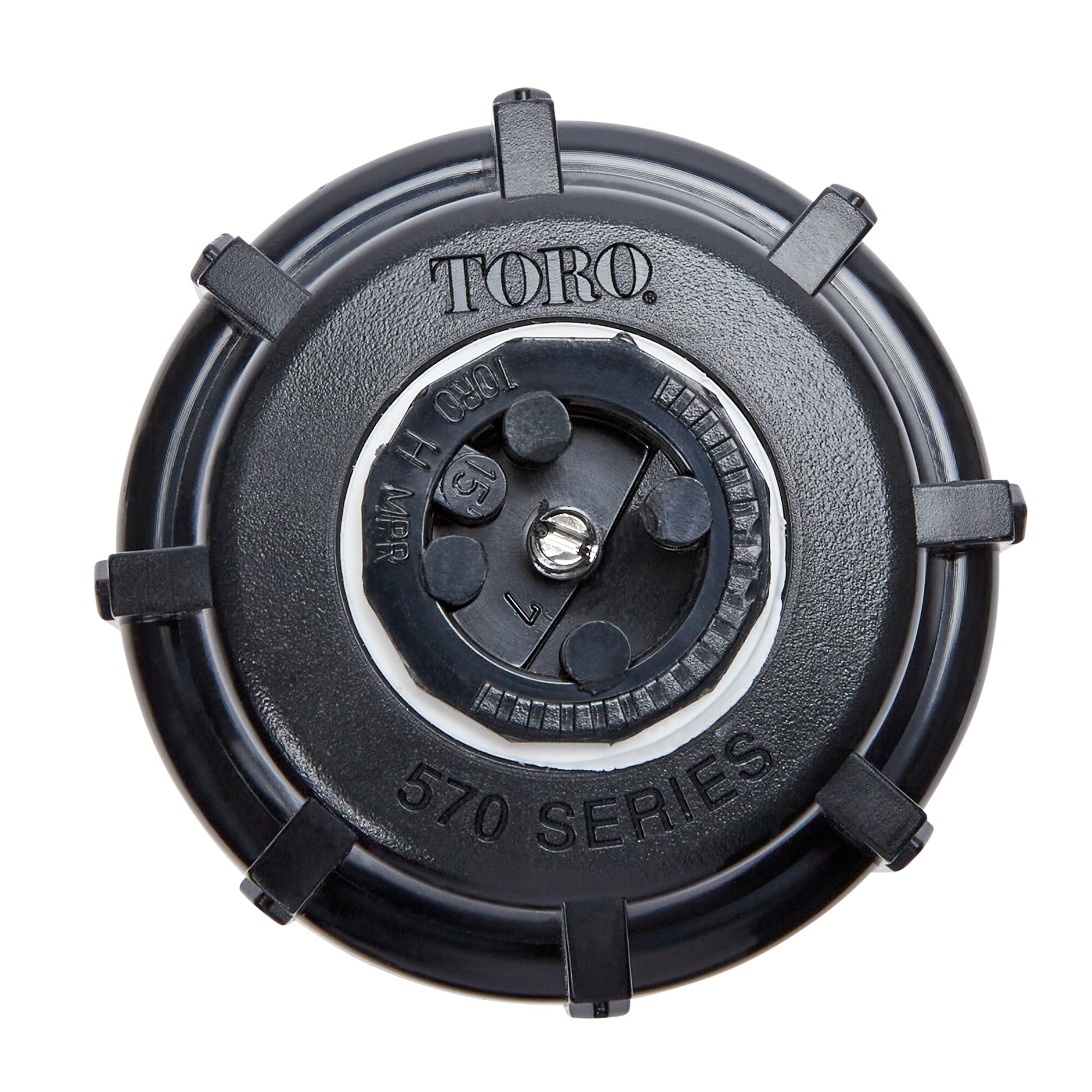 Toro 53816 570Z Pro Series Black Plastic Half-Circle Pop-Up Sprinkler 3 H in. 