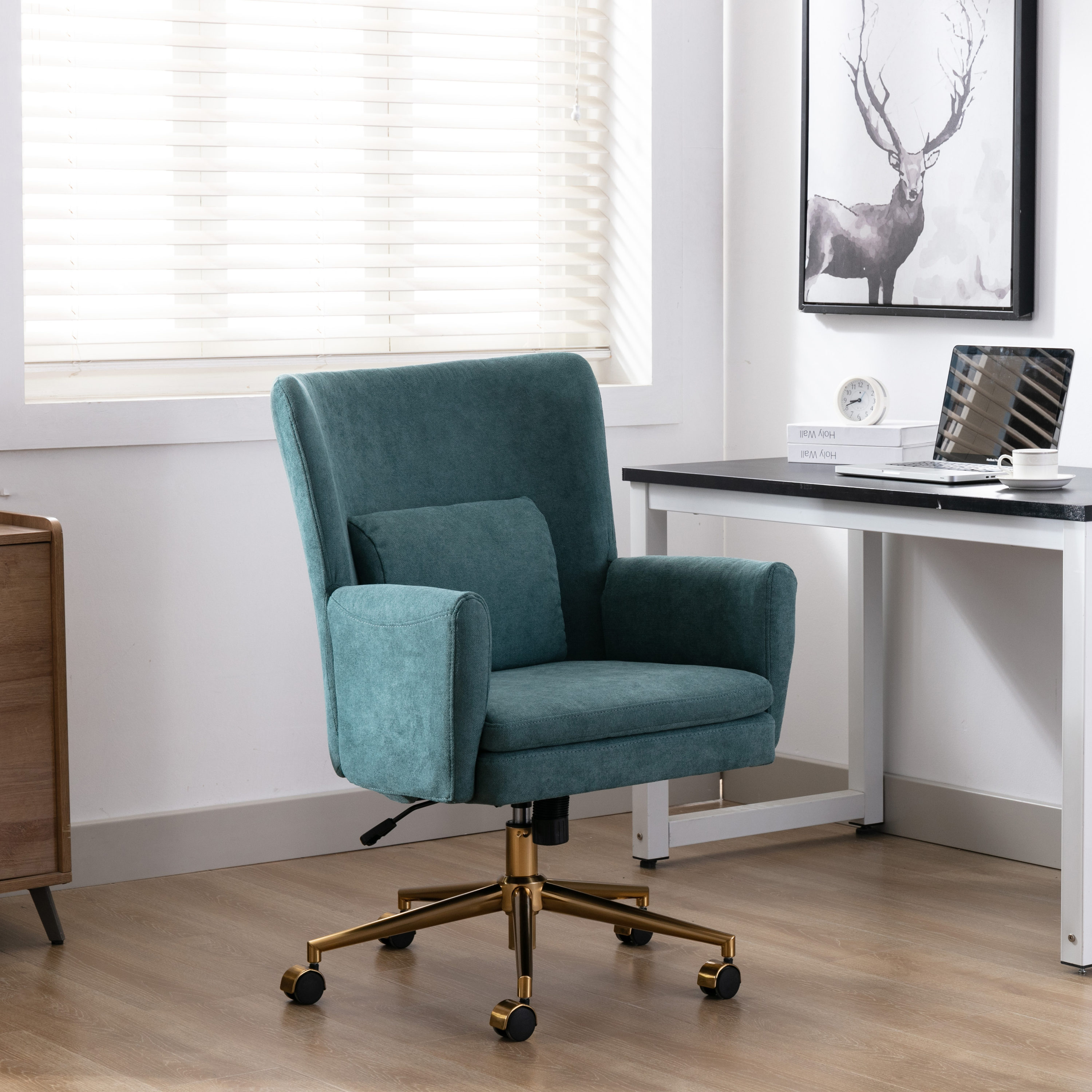 serta ashland task chair blue