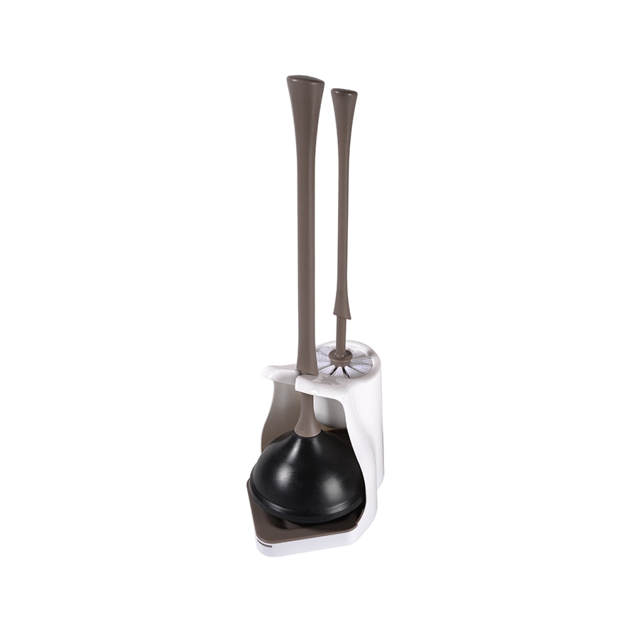 Black Casabella Toilet Plungers Holders Bowl Brush And Plunger Combo 