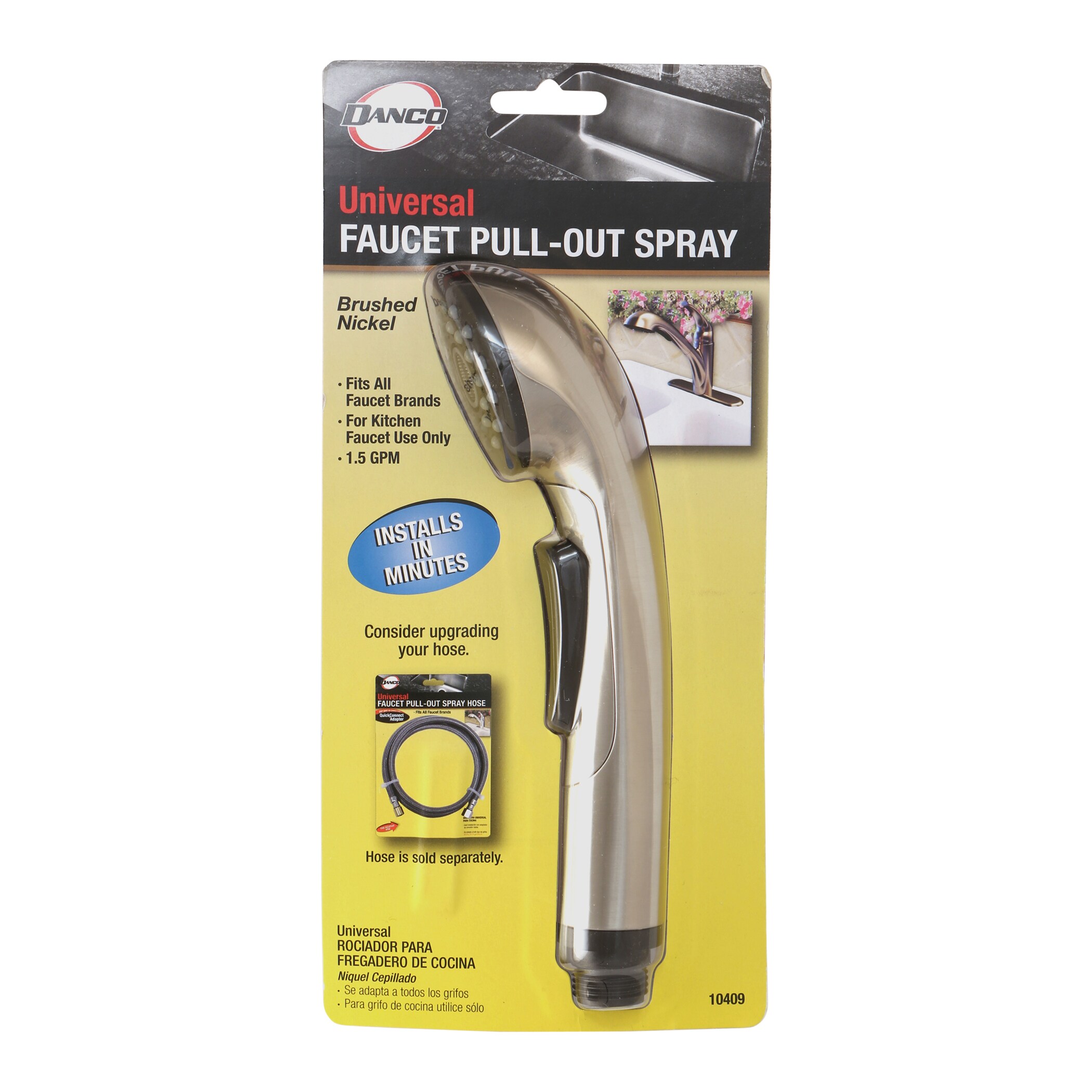 Danco Pullout Brushed Nickel Spray Head #10409