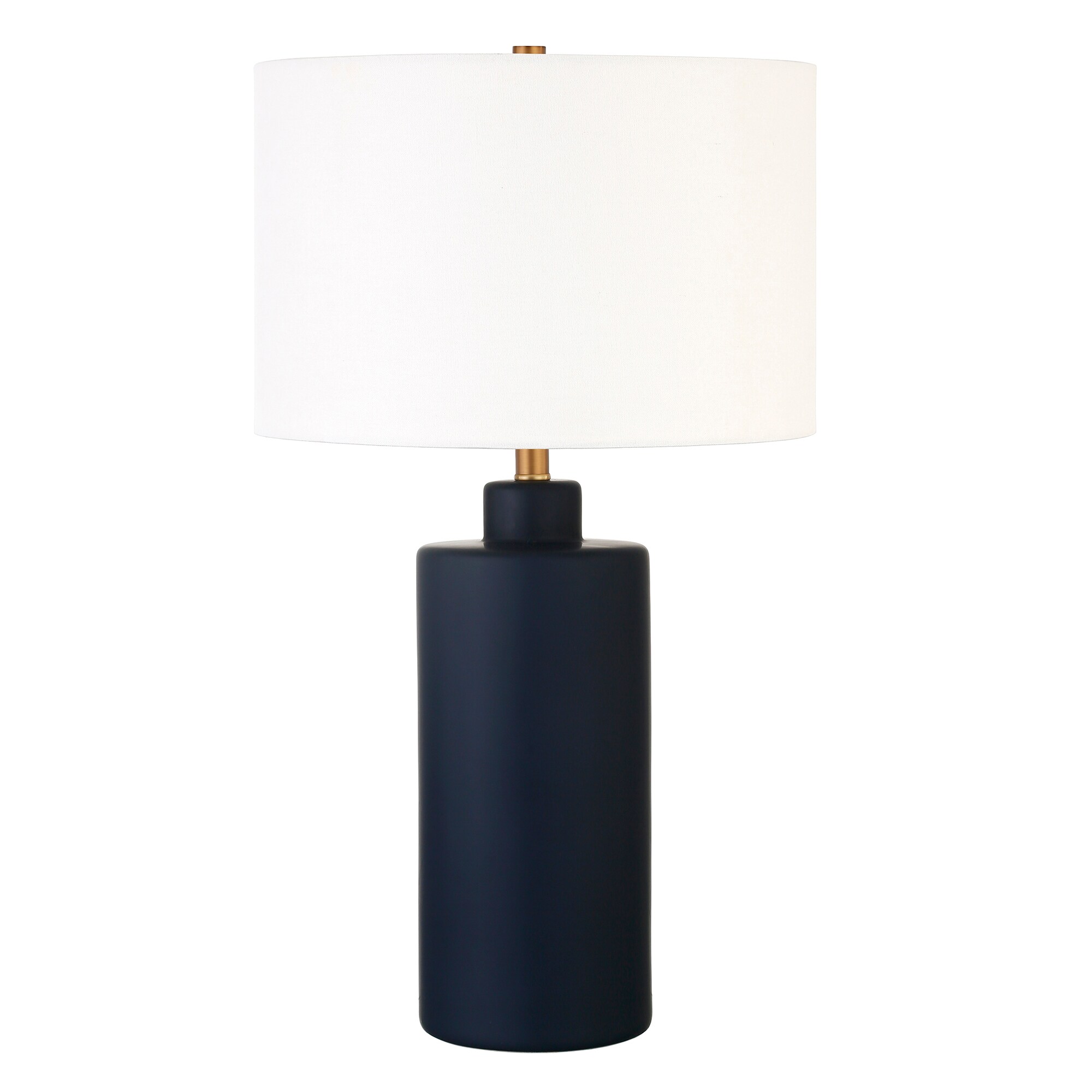 navy stick lamp